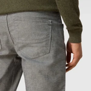 Brax Hose Mit Label-Patch Modell ‘Cadiz’ – Hellgrau 11