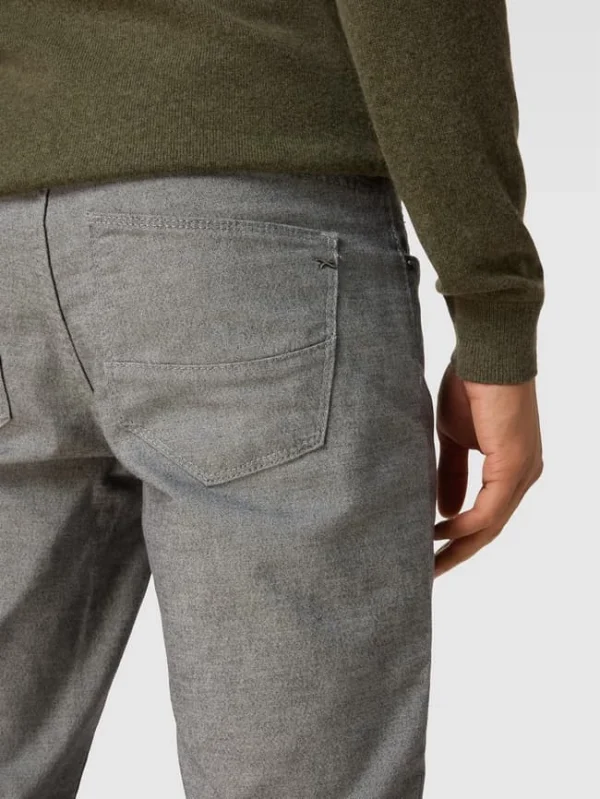 Brax Hose Mit Label-Patch Modell ‘Cadiz’ – Hellgrau 4