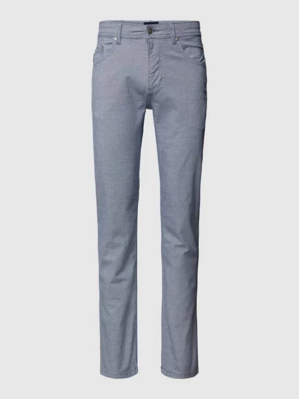 Christian Berg Men Hose Im 5-Pocket-Design – Royalblau 3