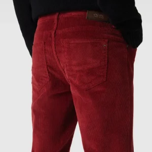 Brax Cordhose In 5-Pocket-Design Modell ‘Cadiz’ – Rot 11