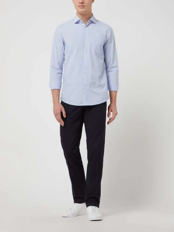 Brax Chino Mit Stretch-Anteil Modell ‘Evans’ – Marineblau 1