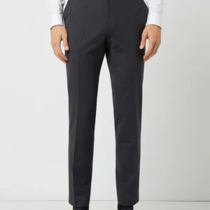 HUGO Extra Slim Fit Anzughose Mit Stretch-Anteil Modell ‘Hesten’ – Silber 13