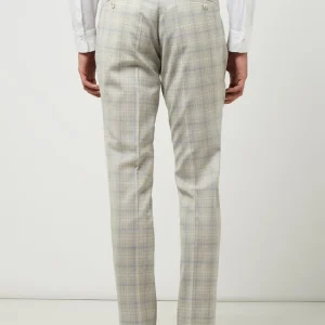 CG – Club Of Gents Slim Fit Anzughose Aus Schurwolle – ‘Savile Row’ – Hellgrau 15