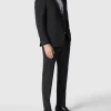 Strellson Slim Fit Anzughose Mit Bügelfalten ‘Flex Cross’ – Anthrazit 17