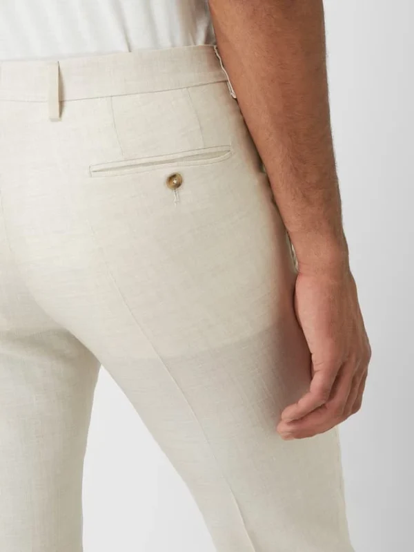 Baldessarini Anzughose Mit Schurwoll-Anteil – Beige 4