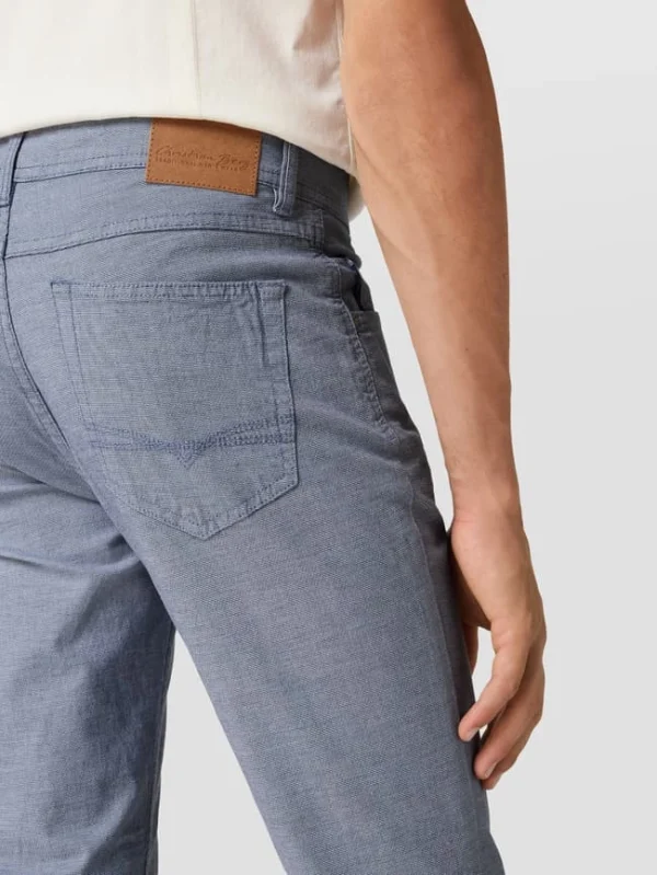 Christian Berg Men Hose Im 5-Pocket-Design – Royalblau 4