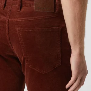 Bugatti Modern Fit Hose Aus Cord – Senfgelb 11