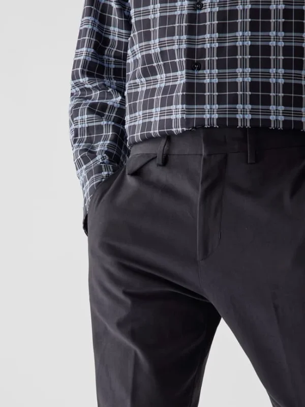 Stylebop Bundfaltenhose Im Straight Fit – Marineblau 4