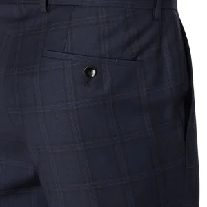 BOSS Slim Fit Anzughose Aus Schurwolle Modell ‘Genius’ – Marineblau 16