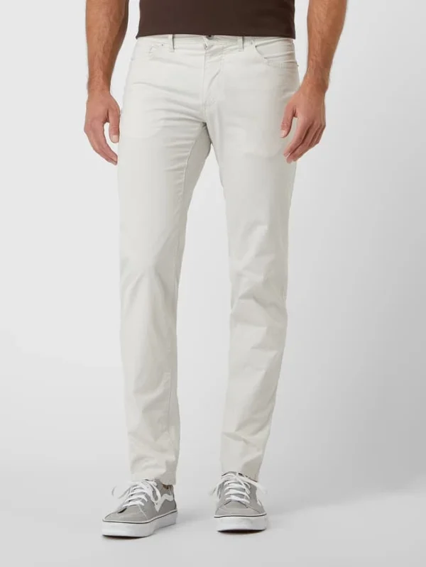 Brax Straight Fit Chino Mit Allover-Muster Modell ‘CADIZ’ – Sand 5