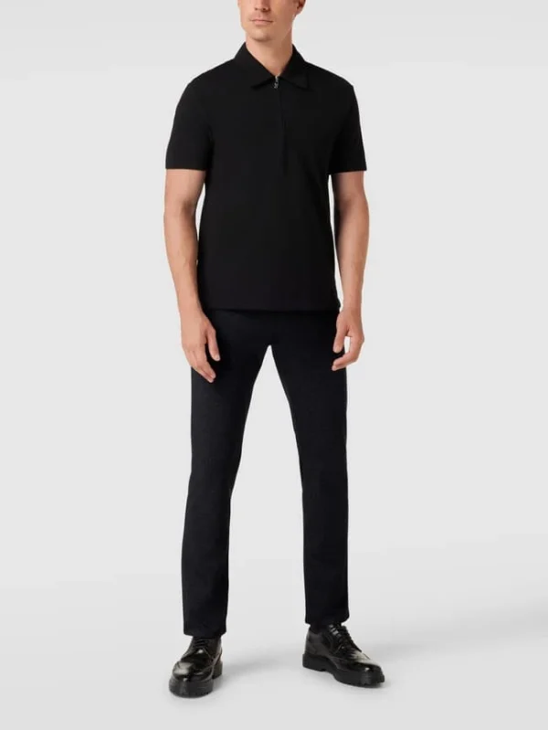 Christian Berg Men Hose Im 5-Pocket-Design – Marineblau 1