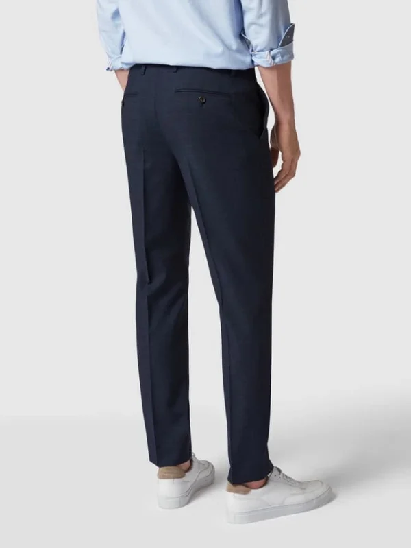 Tommy Hilfiger Anzughose Mit Karomuster – Marineblau 6