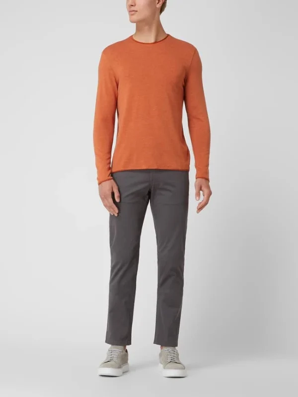 Christian Berg Men Chino Mit Stretch-Anteil – Dunkelgrau 1