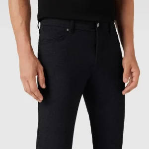 Christian Berg Men Hose Im 5-Pocket-Design – Marineblau 11