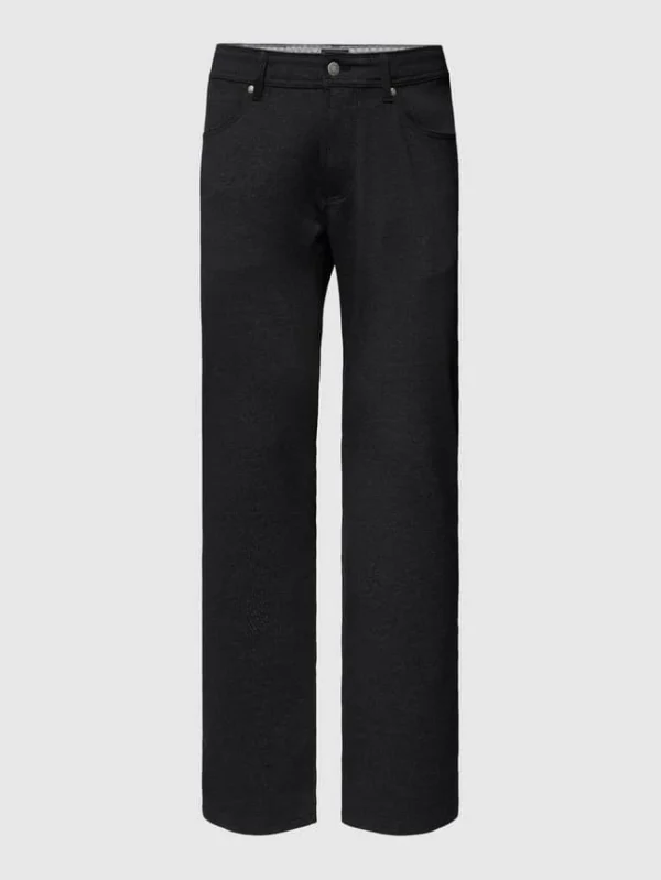 Christian Berg Men Hose Im 5-Pocket-Design – Marineblau 3