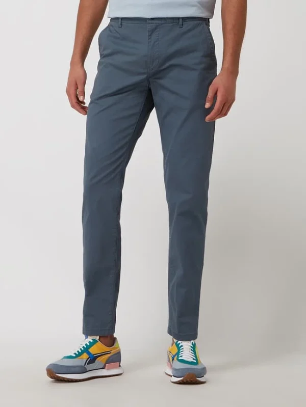 Scotch & Soda Slim Fit Chino Mit Stretch-Anteil Modell ‘Mott’ – Anthrazit 5