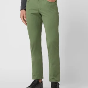 Christian Berg Men Chino Mit Stretch-Anteil – Apfelgrün 13