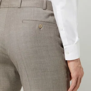 Wilvorst Anzughose Aus Wolle – Beige 11