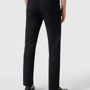Christian Berg Men Hose Im 5-Pocket-Design – Marineblau 15