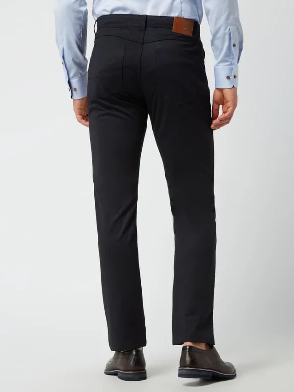 Christian Berg Men Hose In Schmaler Passform Mit Stretch-Anteil – Marineblau 6