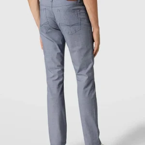 Christian Berg Men Hose Im 5-Pocket-Design – Royalblau 15