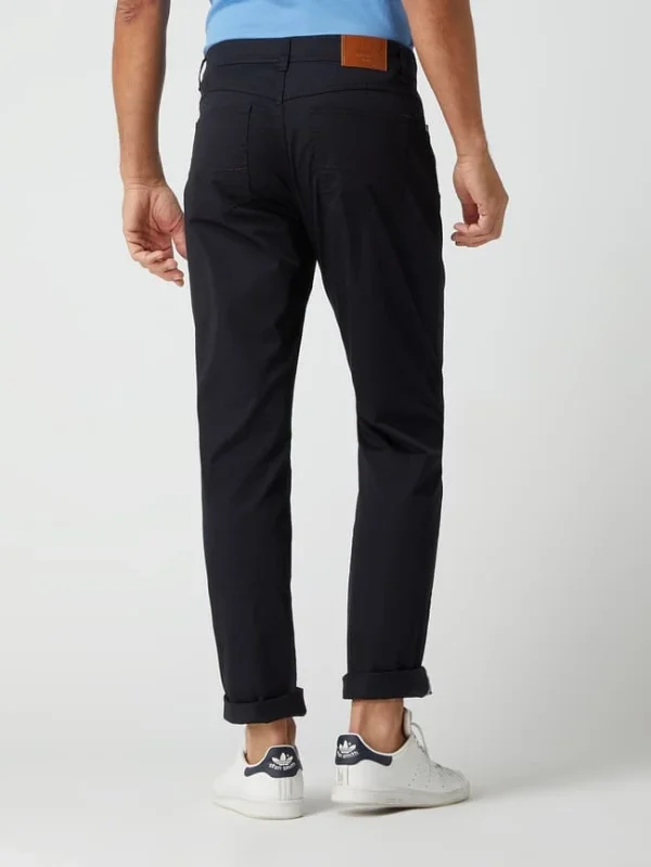 Christian Berg Men Regular Fit Hose Mit Stretch-Anteil – Marineblau 7