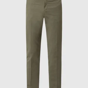 MOS MOSH Slim Fit Chino Mit Stretch-Anteil Modell ‘Jamie’ – Olivgrün 9