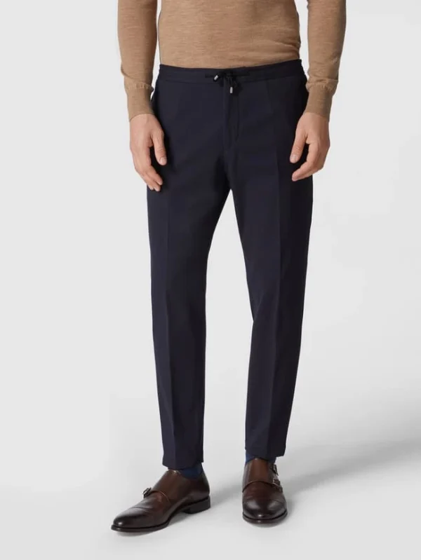Strellson Slim Fit Anzughose Aus Jersey Modell ‘Saturn’ – Marineblau 5
