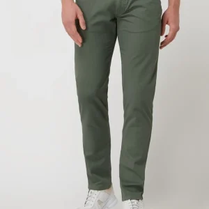 Bugatti Slim Fit Hose Mit Stretch-Anteil Modell ‘Savio’ – Olivgrün 13