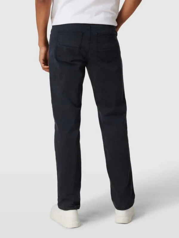 Brax Hose Mit Label-Patch Modell ‘Cadiz’ – Marineblau 6