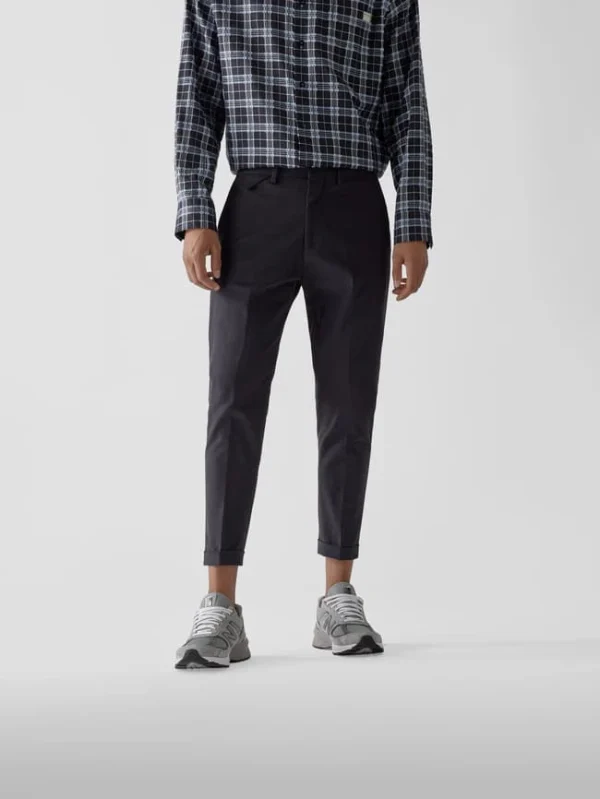 Stylebop Bundfaltenhose Im Straight Fit – Marineblau 5